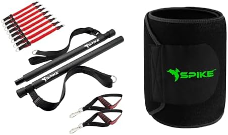 Spike Home Exercise Kit + Spike Slim Belt (Black)