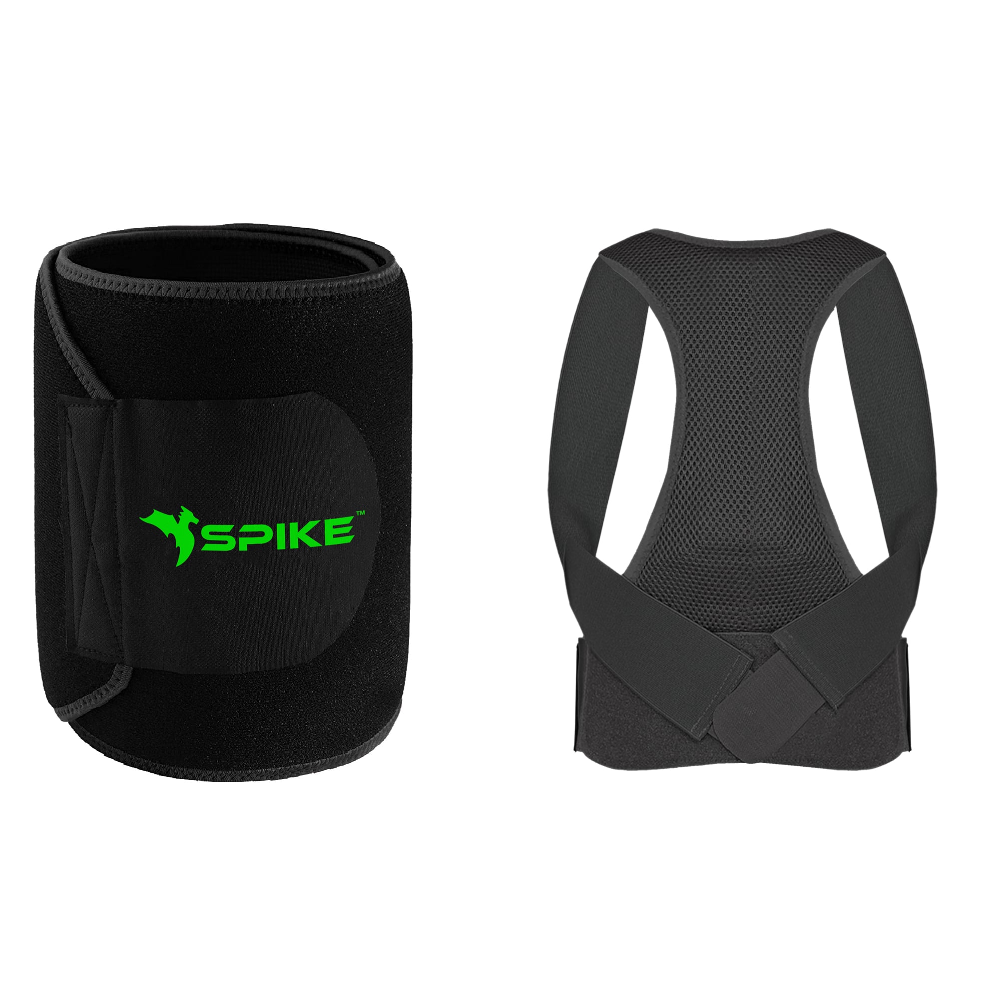 Spike Slim Belt Black Spike Posture Corrector