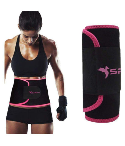 Spike Premium Sweat Slim Belt For Women and Men (Pink) - Spike